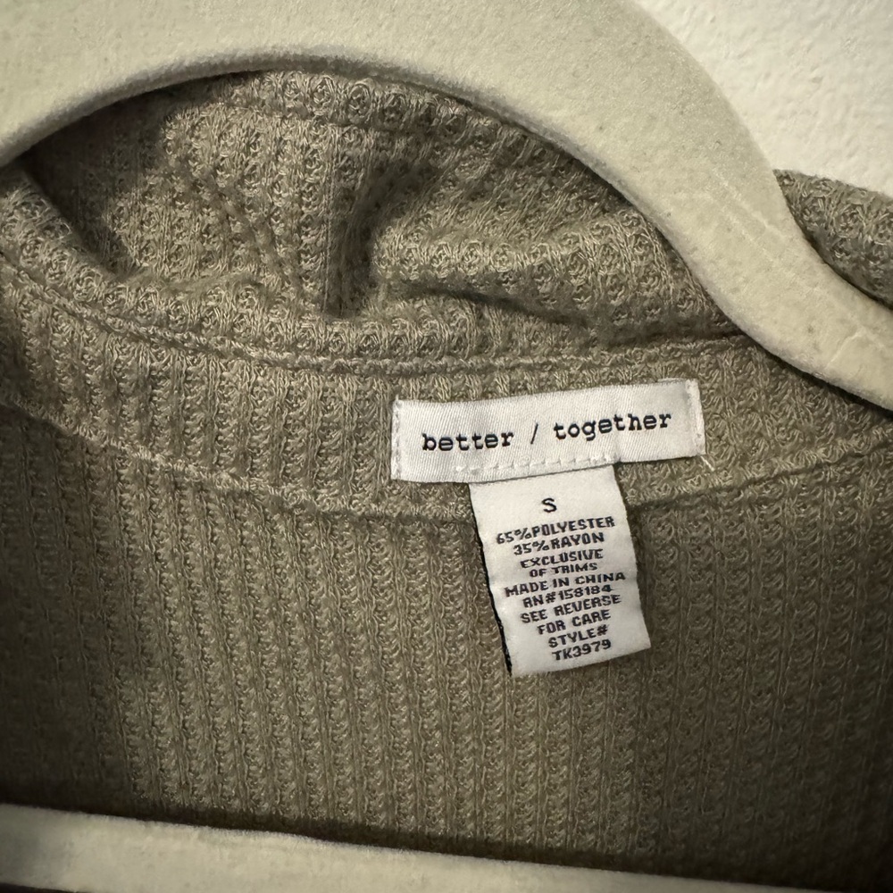 Better Together Ribbed Knit Top